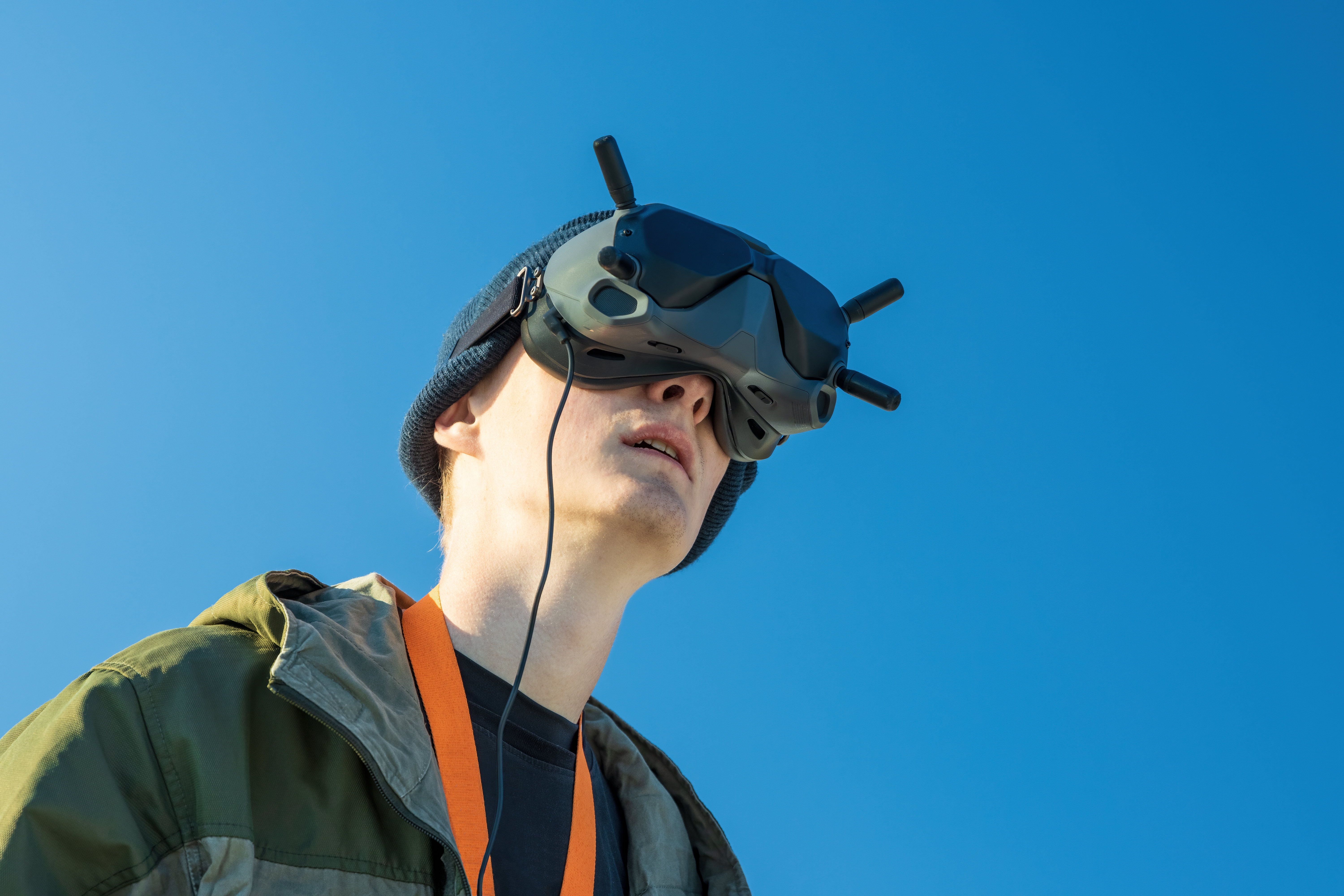 FPV drones racing through gates