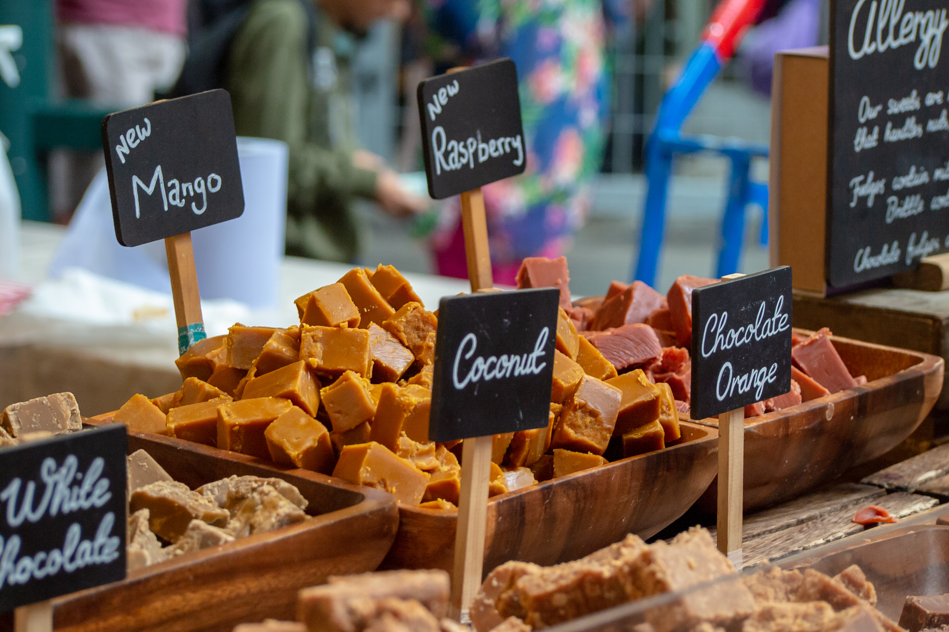Wine and cheese tasting at a food festival