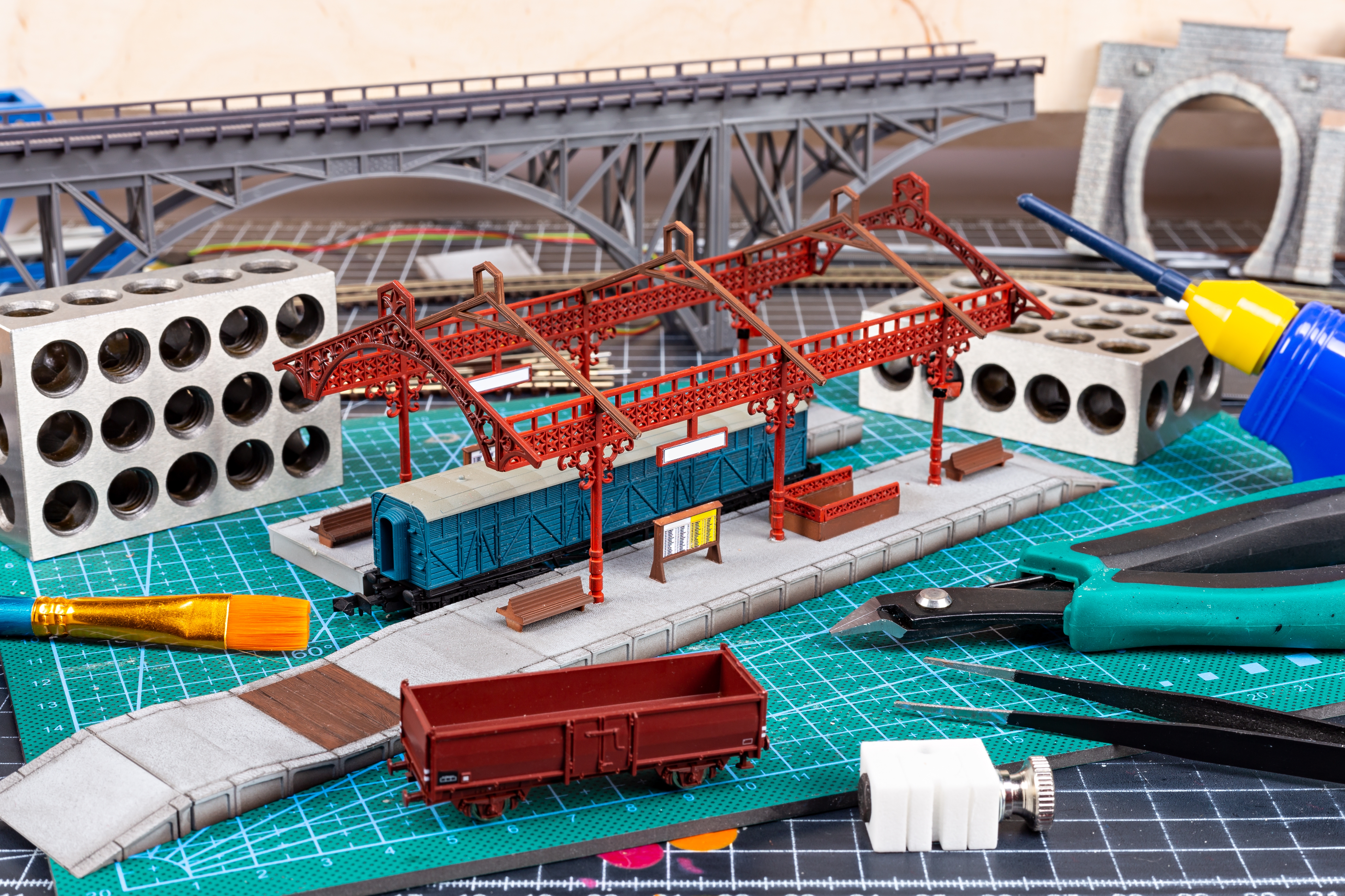 Model Train Show Layout