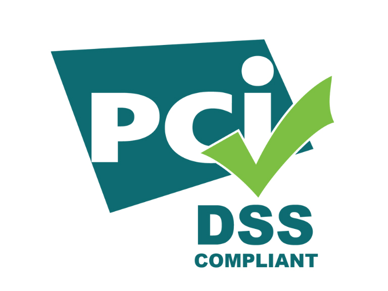 PCI DSS compliant badge