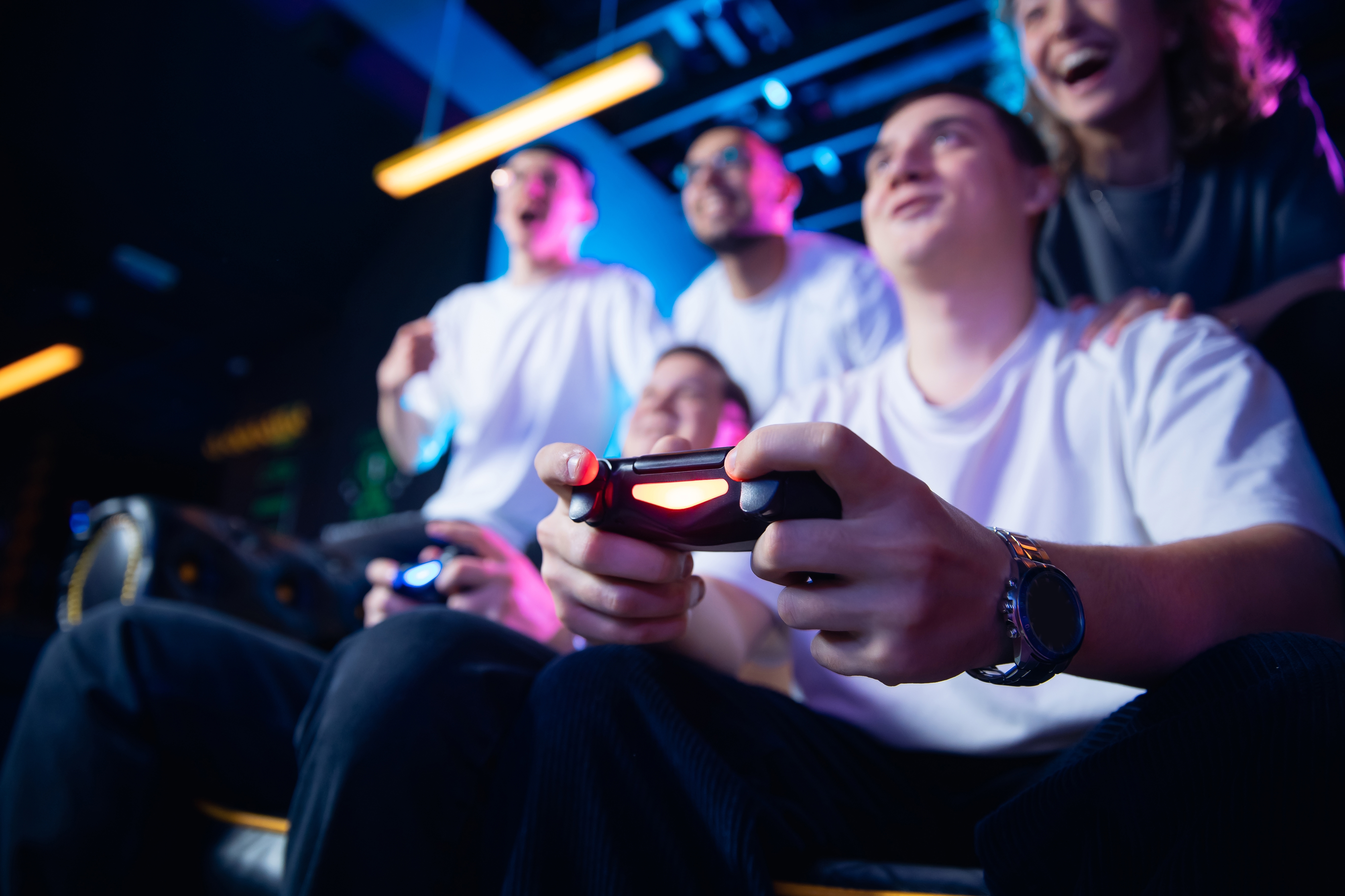 Main stage at an esports event