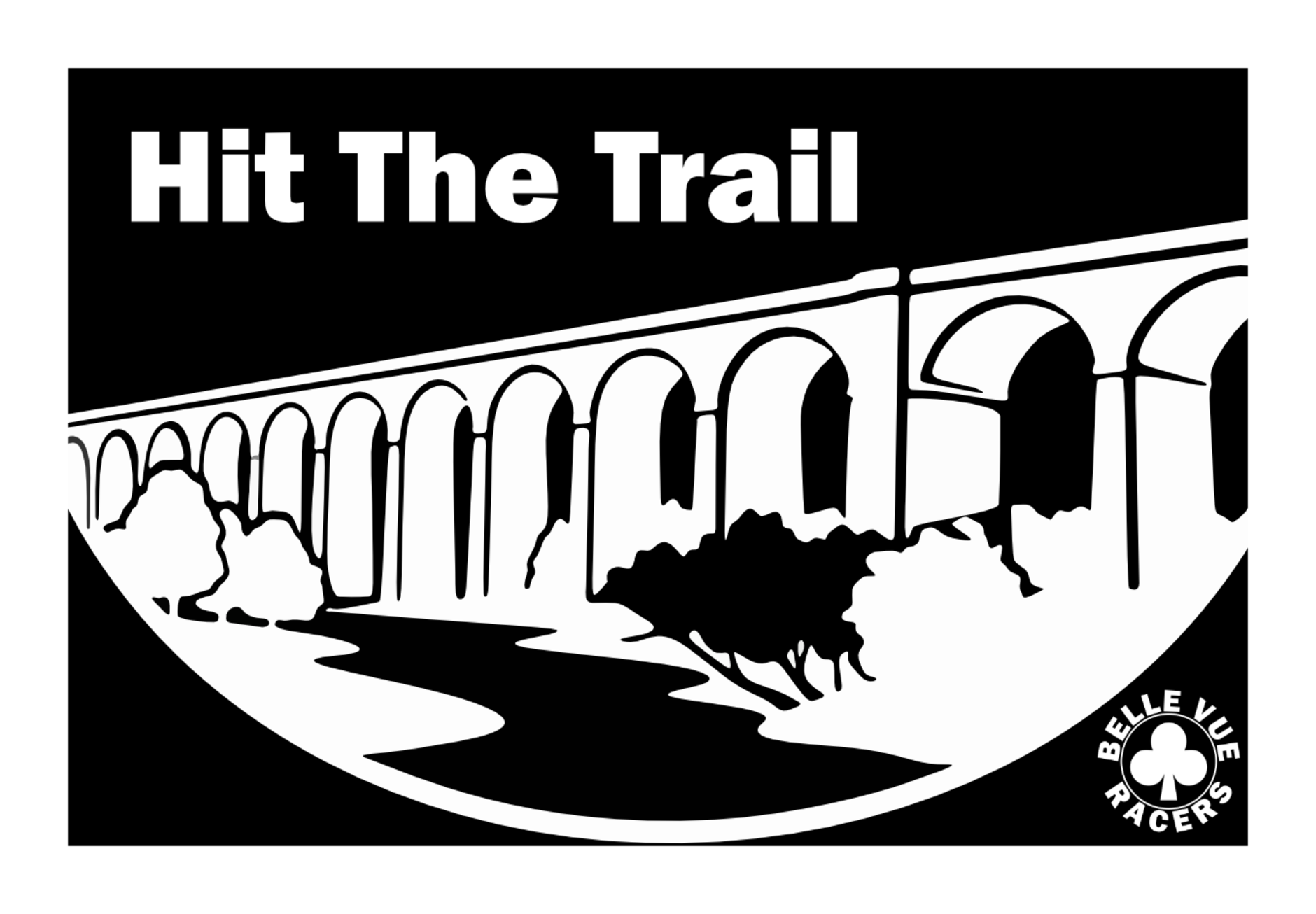 BVR Hit The Trail Logo and Graphic