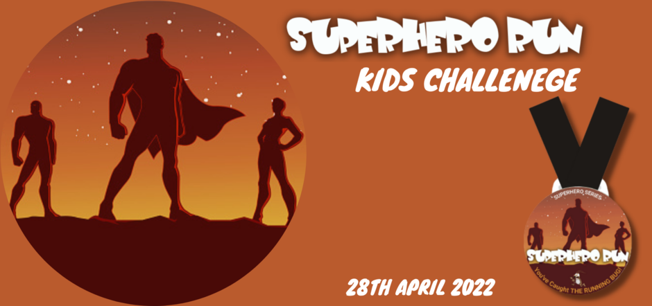 Superhero Run Kids Virtual Challenge