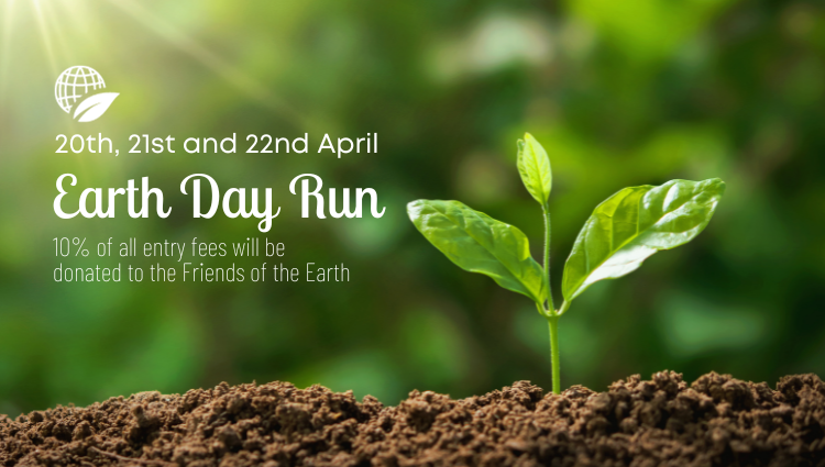 Earth Day Run Banner