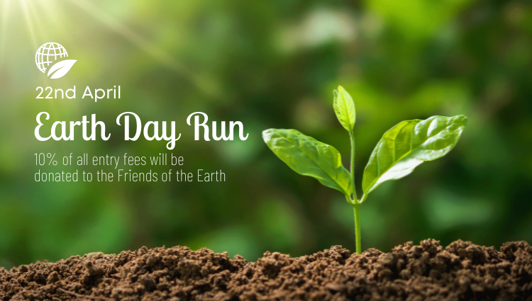 Earth Day Run Banner