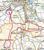 Chagford Route Map