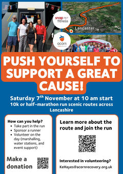 Lancaster Half Marathon10K Run Poster