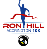 Ron Hill Accrington 10k Logo 2022