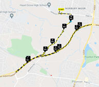 Stockport Daffodil Race Route 2022