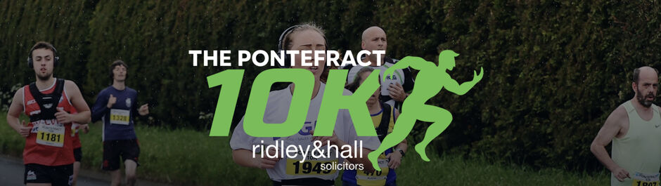 Pontefract 10k Banner